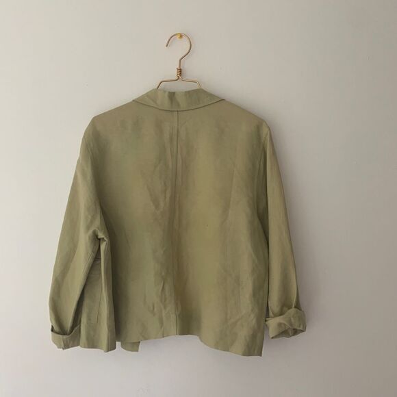 LIME CROPPED LIGHT JACKET - Picture 5 of 5